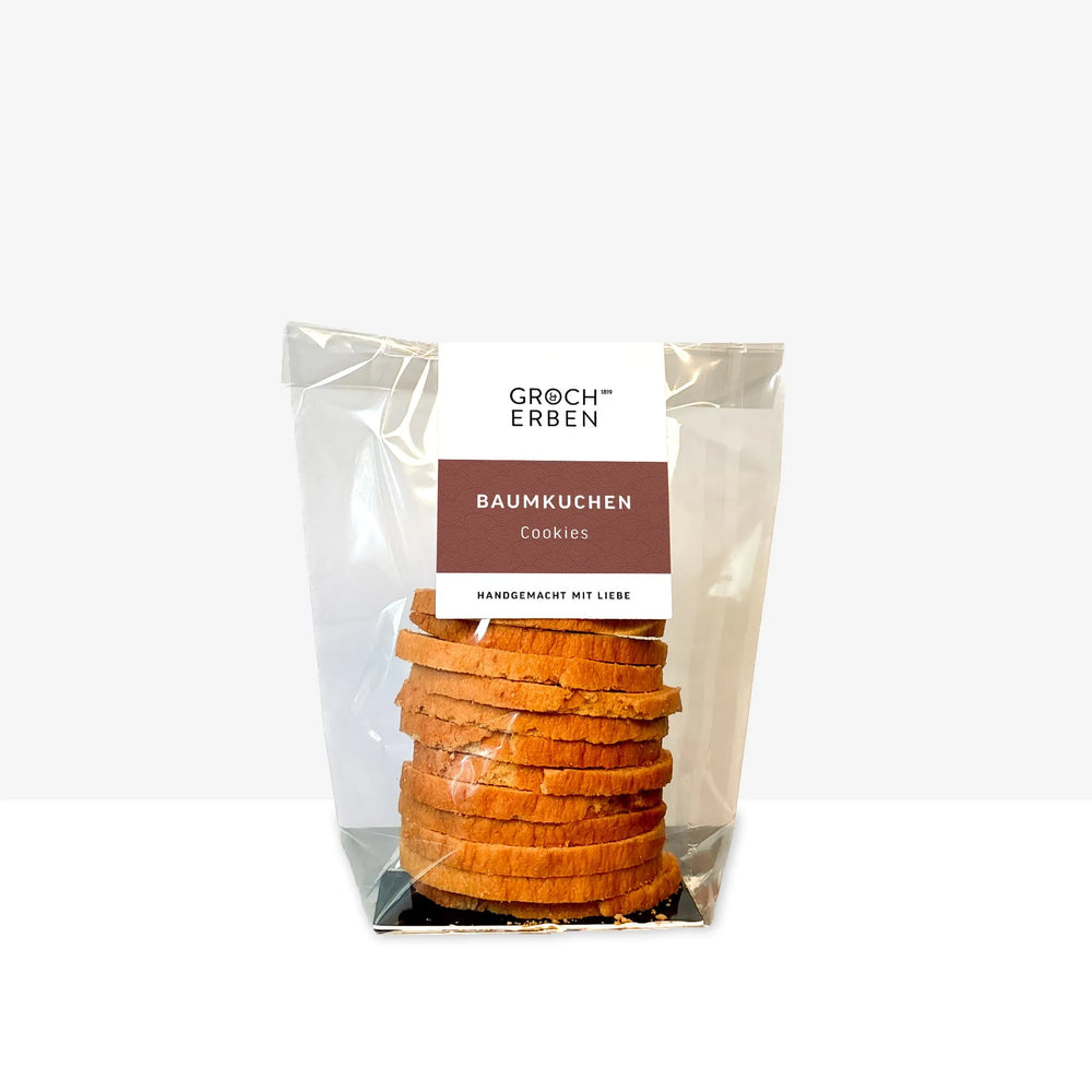 Knusprig gebackene Baumkuchen Cookies | GROCH & ERBEN